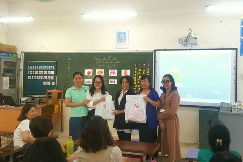 Giáo viên tổ năng khiếu trường Tiểu học Ngọc Khánh sôi nổi tham gia hội giảng chào mừng ngày 20/11