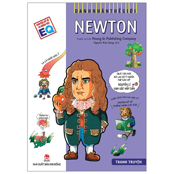 Giới thiệu sách tháng 3 -  Cuốn sách " Danh nhân thế giới NEWTON"