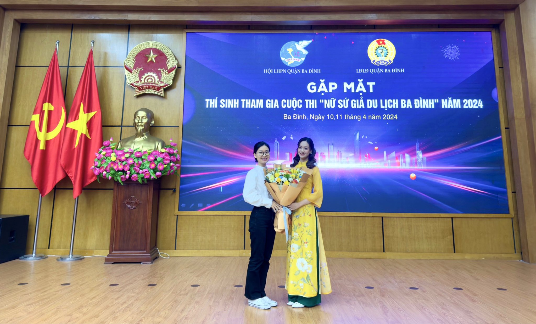 Cô giáo Hà Thu Hương vinh dự bước vào vòng sơ khảo Cuộc thi “Nữ sứ giả du lịch Ba Đình” năm 2024
